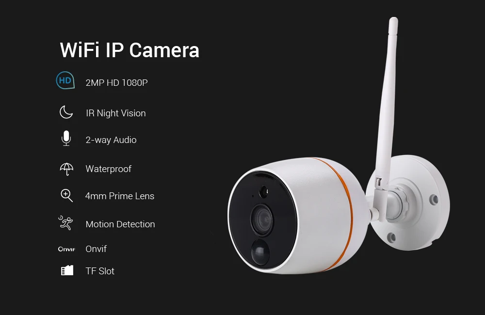 IP камера наружная скоростная купольная с поддержкой Wi Fi 1080P|Камеры