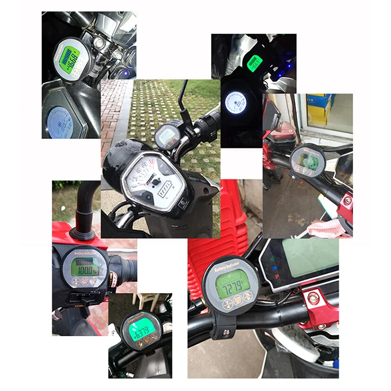 Счетчик colomb индикатор амперметра емкости батареи Вольтметр ebike литий ионный Lipo