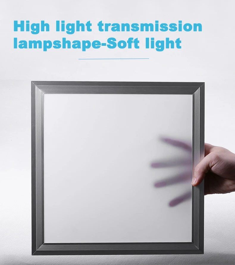 Ultra Thin Flat 20W LED Panel Light 300x300mm Square Lampada High Power Cold white Energy Savin Indoor Ceiling Lamp for Office