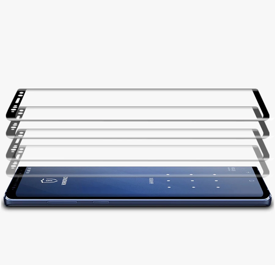 Для Samsung Galaxy S7 Edge S6 чехол S8 Plus S9 + Note9 Note8 защита для экрана 3D Закаленное стекло