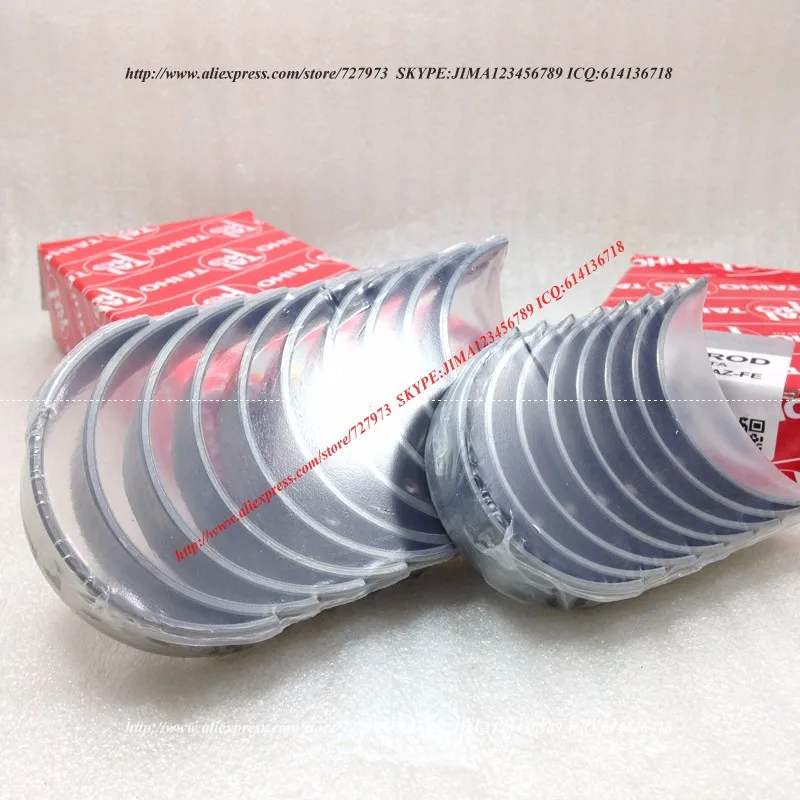 Шатун коленвала подшипник RAV4 CAMRY двигателя 1AZ 2AZ 2AZ-FE M724A R724A 11711-28010 13281-28010 MS1454A 1 комплект/18 шт