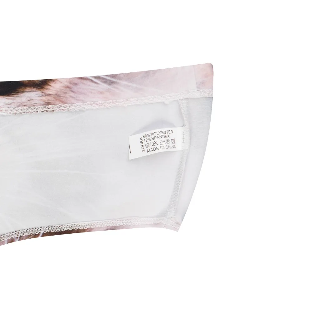 Новинка 2017 г. хипстерские трусики с 3D-принтом животных кошки мейн-енота