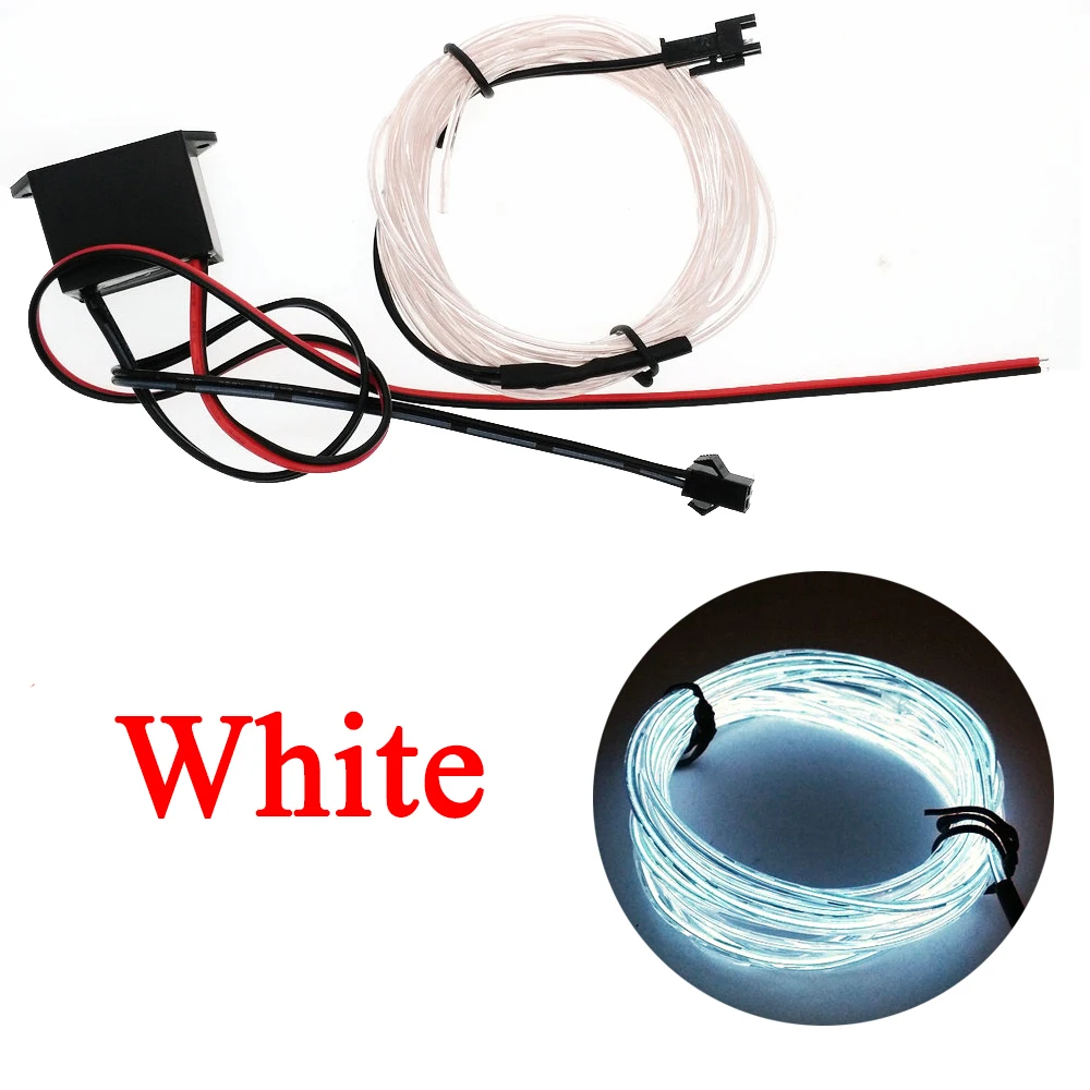 EL провод с неоновым светом для танцевальной вечеринки неоновые светодиодные