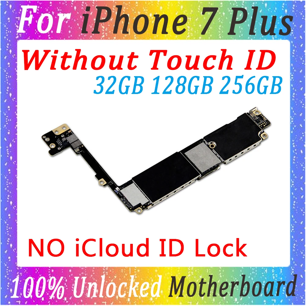 Оригинальная разблокированная основная плата для iphone 7 plus 7P материнская