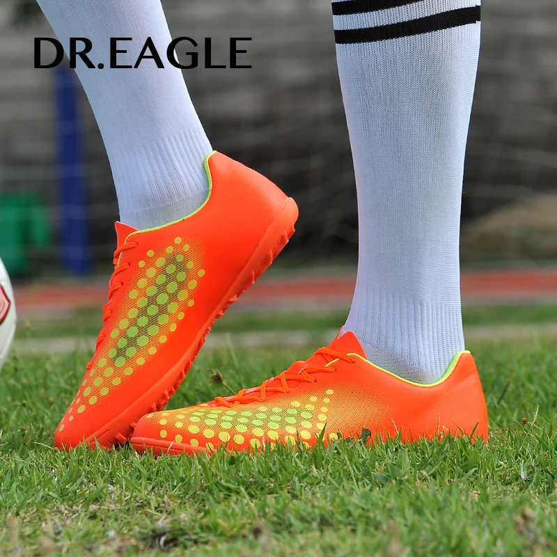 DR. EAGLE Профессиональная футбольная обувь для детей в помещении футбольные бутсы TF