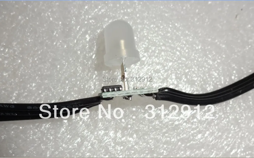 100 шт. узел WS 2811 пикселей 12 В постоянного тока не водонепроницаемый вход Размер: 13