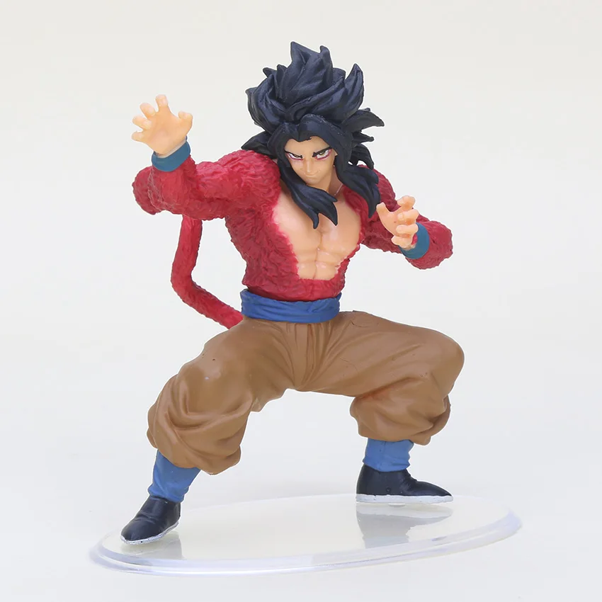 Dragon Ball Z укладка ребенка Сон Гоку детство ПВХ пластмассовая фигурка DragonBall lunchi Супер Саян Гоку фигурка гохана игрушка - Цвет: red cloth goku bag