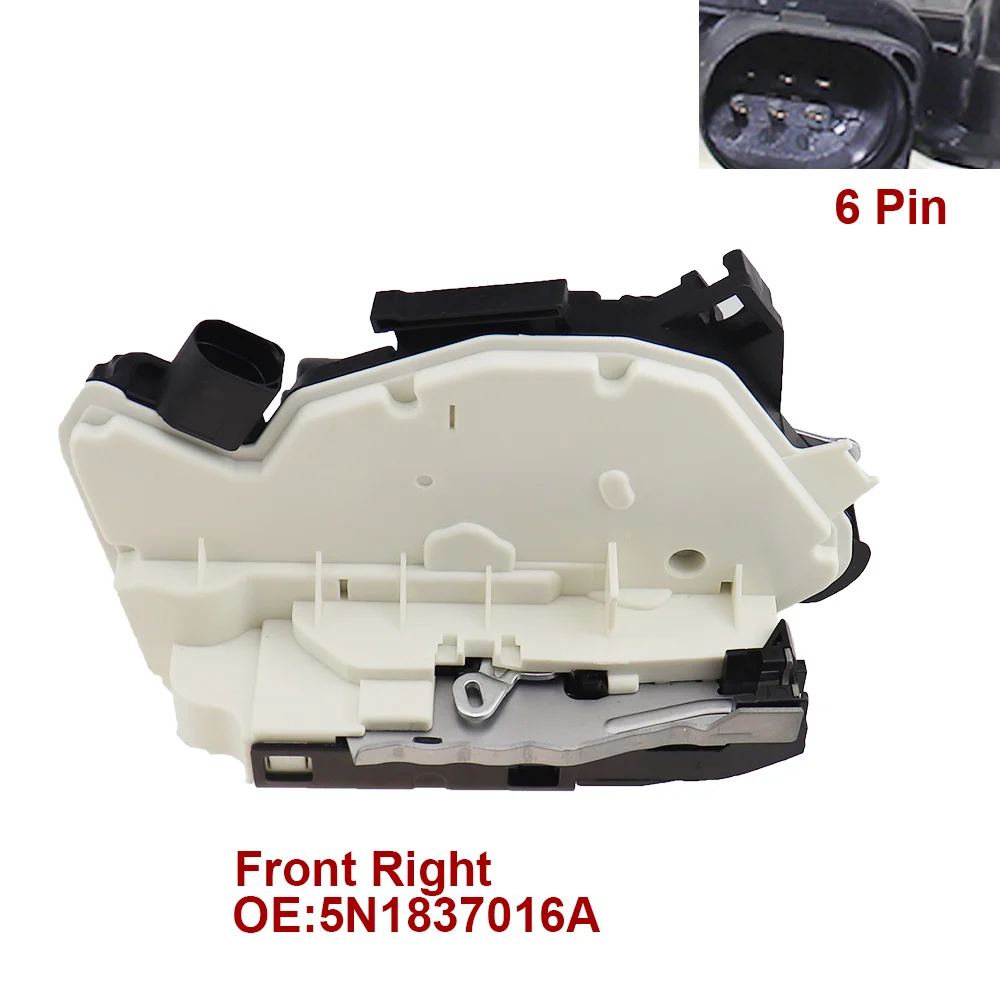 Front Right 5N1837015A 5ND837015A костюм для VW Amarok Tiguan Lavida Passat CC Skoda Fabia Superb Дверной замок защелка привода центральный механизм - Цвет: Front Right