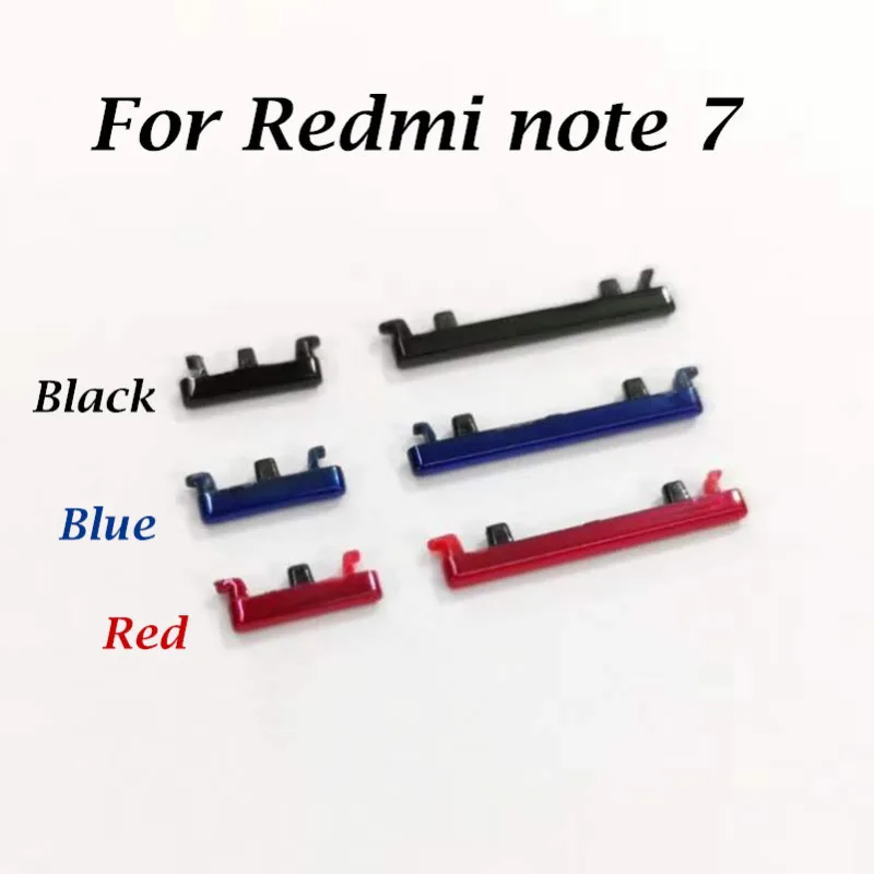 1 комплект оригинальная Боковая кнопка громкости для Xiaomi Redmi note 7 + Кнопка