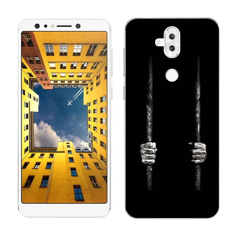 07 Для Asus Zenfone 5 Lite ZC600KL 6," чехлы для мобильного телефона из мягкого силикона с Чехлы бобы Окрашенные чехол для Asus ZF5Q X017D задняя крышка Капа - Цвет: 07