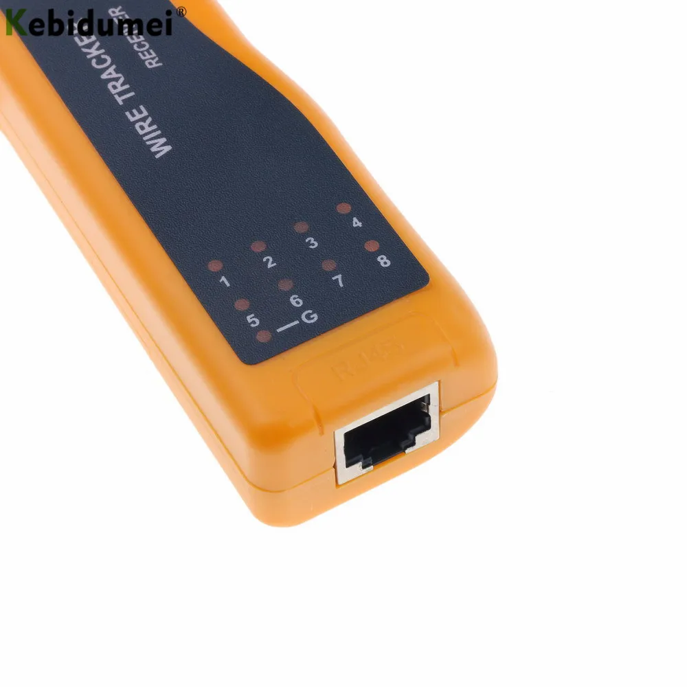 Тестер сетевого кабеля Kebidumei Ethernet LAN тестер RJ11 RJ45 Cat5 Cat6 трассировщик детектор