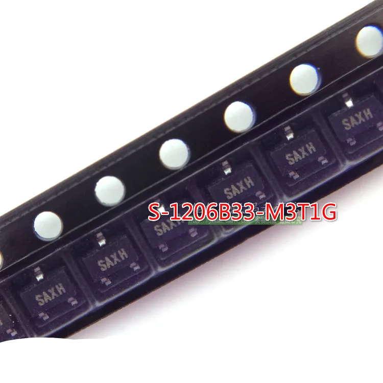 50 шт.)(100 шт)(200 шт.) S-1206B33-M3T1G S-1206B33 S-1206 saxh SAXX SA SOT23