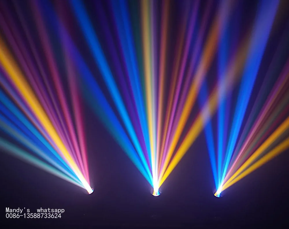 2Pcs/Lot Color Music Moving Head Light 260W 9R Beam Spot 2IN1 DJ Disco Stage Light DMX512 Strobe Effect Party Bar Moving Head