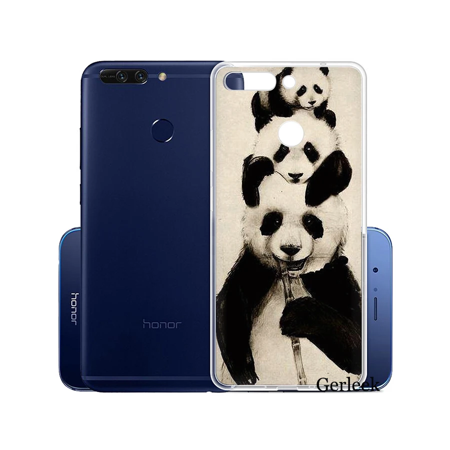Чехол для телефона с милым 3D рисунком Huawei Honor 6A 7A 7C 7X8X8 9 10 Lite Play мягкие чехлы из