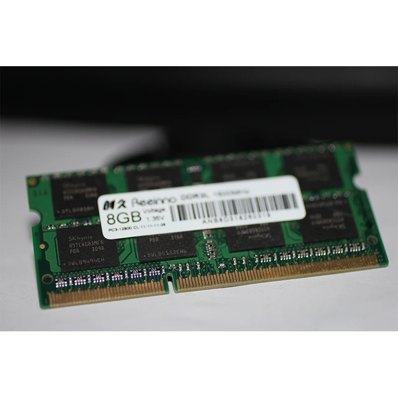 Reeinno ram ddr3 8GB 1600MHz 1 5 V NON-ECC 12800 МБ/с. S 204pin пожизненная гарантия Одиночная Память