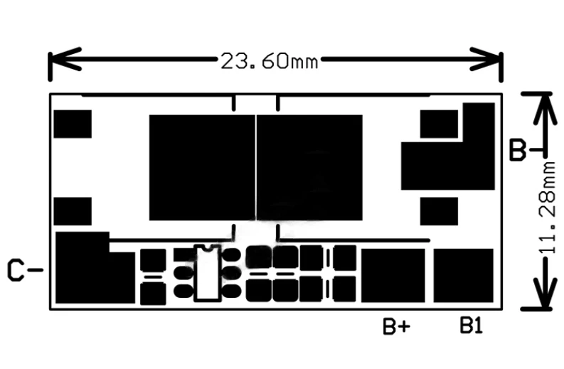 10A BMS 2S 8,4 V PCM PCB BMS литиевое зарядное устройство модуль зарядки 18650 Li-Ion Lipo 2S Защита аккумулятора печатная плата