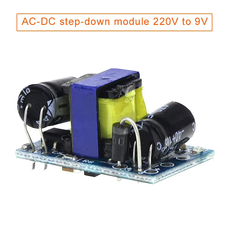 220 В до 90 в AC DC понижающий модуль изолирующий выключатель питания 9v500mA