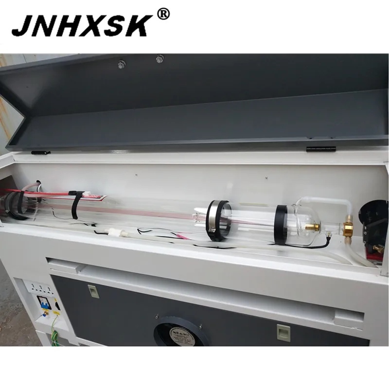 Лазерный гравировальный станок JNHXSK 4060 W2 Reci по низкой цене система резки с простой