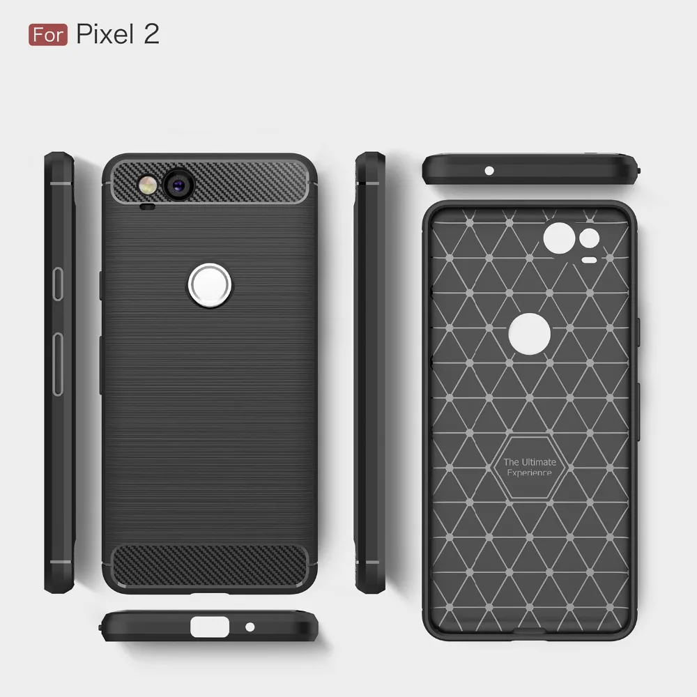 Для Google Pixel2 карбоновый Чехол для мобильного телефона задняя крышка чехол Pixel 2