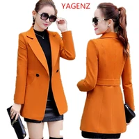 fashion young women suit coat autumn coat new100 imitation of cashmere coat high quality women tops factory direct sale bn2238