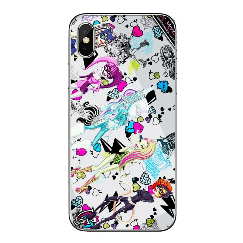 For Xiaomi Mi A1 A2 5X 6X 8 lite SE Pro Max Mix 2 2S 3 Mi5 Mi5S TPU Transparent Case Covers Monsters High school Girl Art Poster |