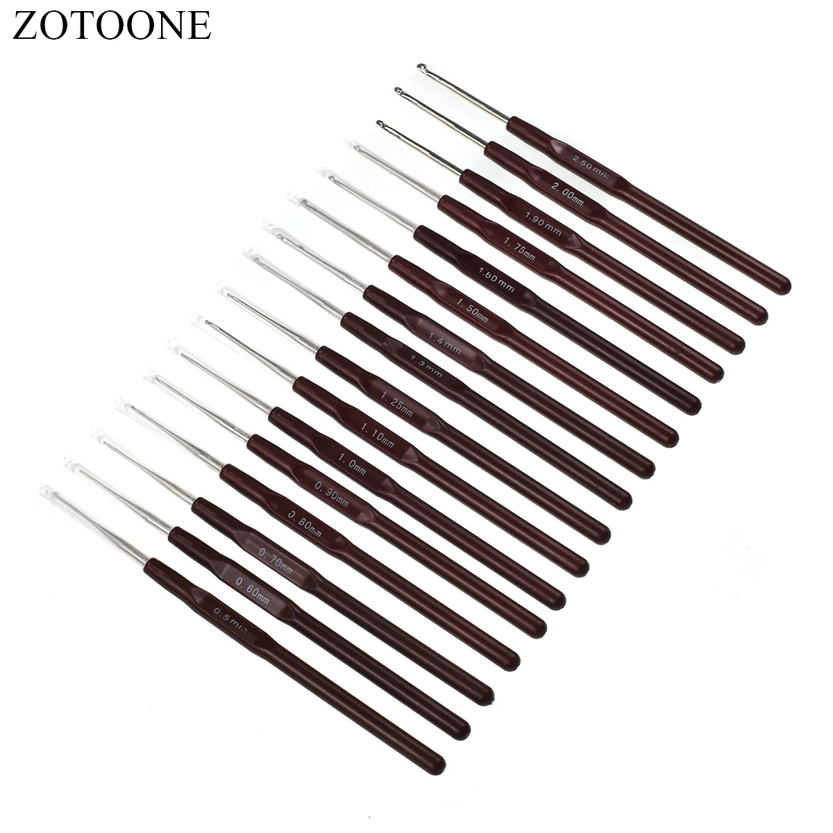 ZOTOONE 16 шт./компл. швейная фурнитура пластик металлический алюминиевый корпус из