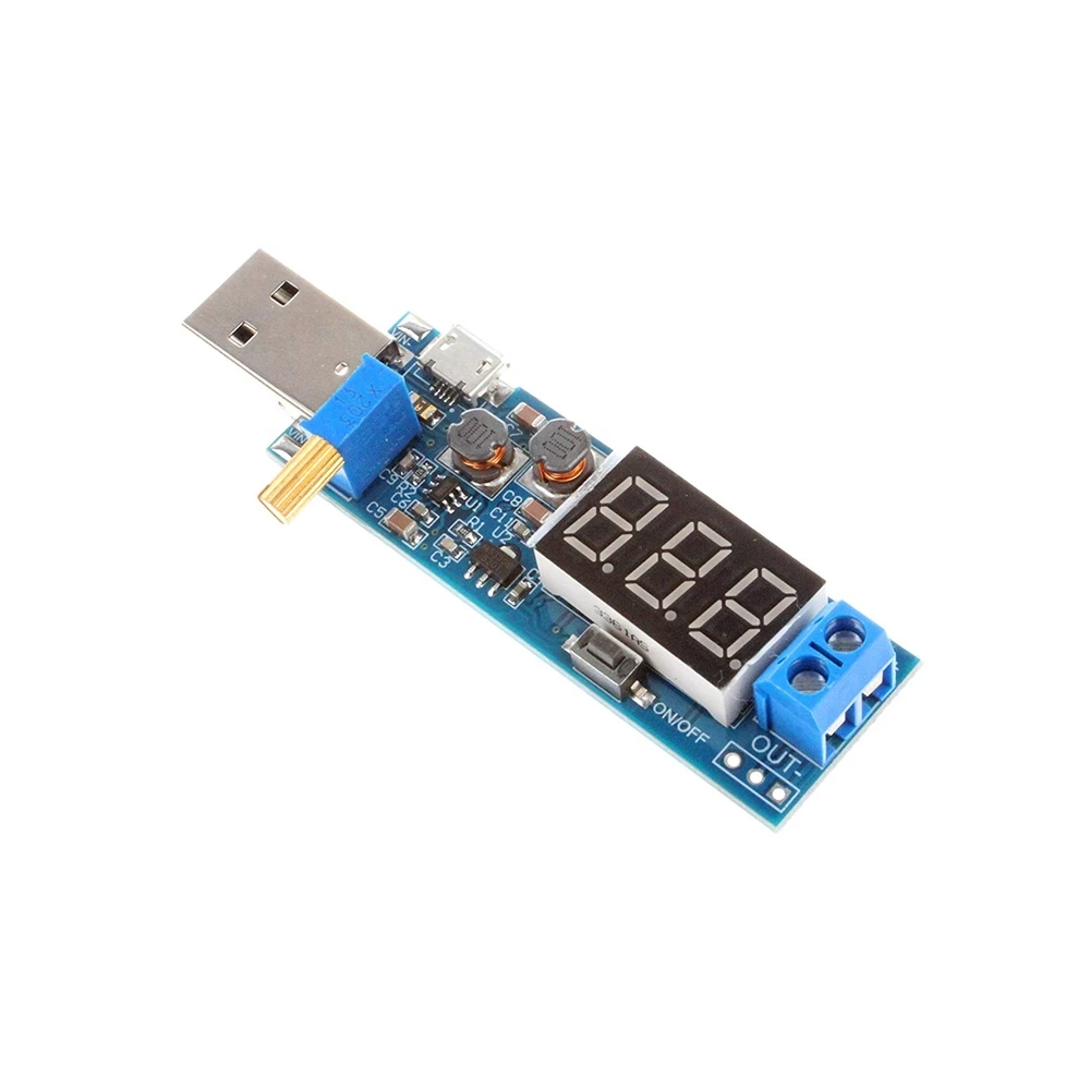 Фото DC-DC 5V to 3.5V / 12V USB Step UP Down Power Supply Module Adjustable Boost Buck Converter Out DC 1.2V-24V Обустройство дома DC-DC 5V to 3.5V / 12V USB Step UP Down Power Supply Module Adjustable Boost Buck Converter Out DC 1.2V-24V Обустройство дома
