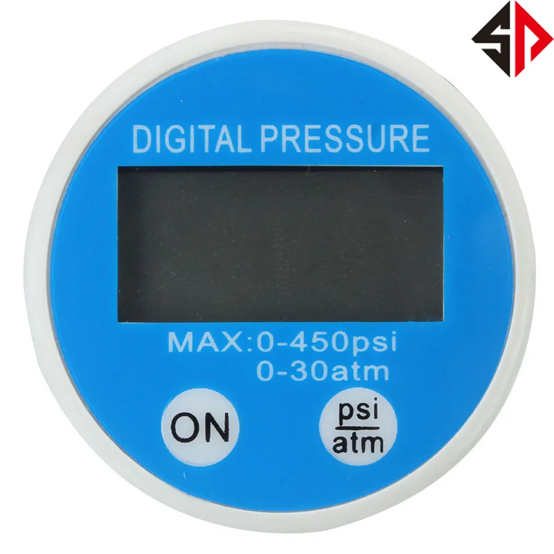 

450 Psi G1/8 Gauge Build-in Battery RS232 USB 5VDC Powered Digital Pressure Gauge Manometer