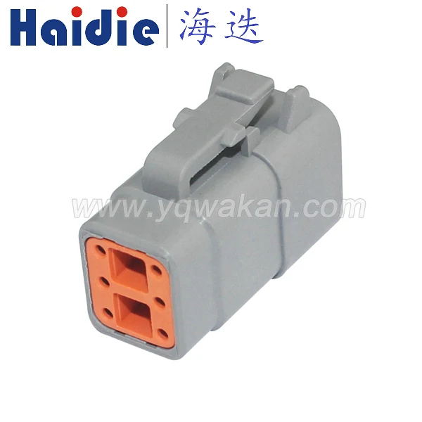 

Free shipping 5sets 6pin Auto Electri harness plug cable connector DTM06-6S
