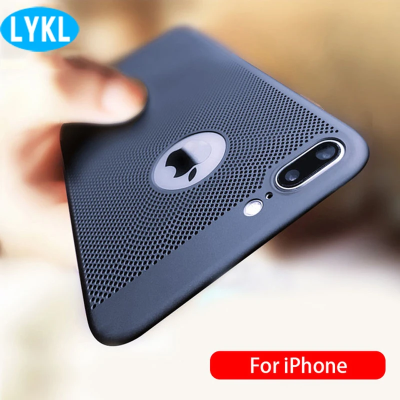 LYKL 2018 ультра тонкий чехол для телефона iPhone 6 6s 7 8 Plus полые чехлы с рассеиванием