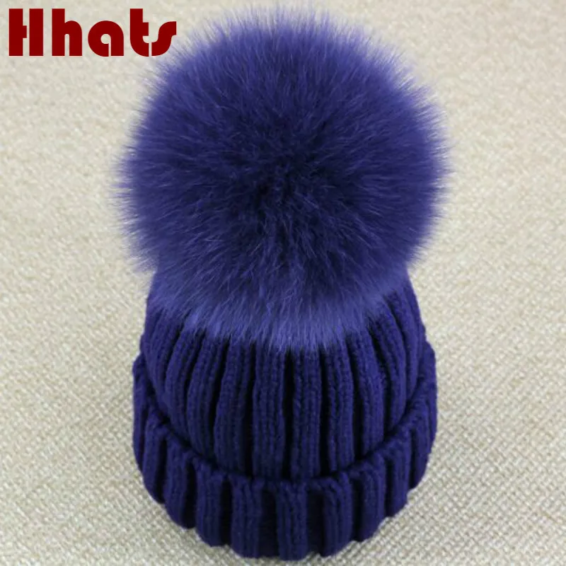 

Which in shower genuine big fur pompom winter skullies warm raccoon fur pompom women fashion cap bobble knitted female beanie