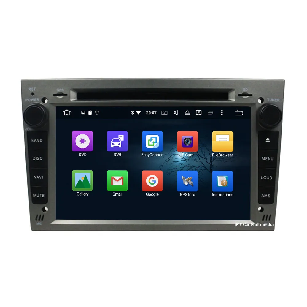 Восьмиядерный Android 6.0.1 4 ГБ Оперативная память 32 Встроенная Car Audio DVD плеер gps Радио