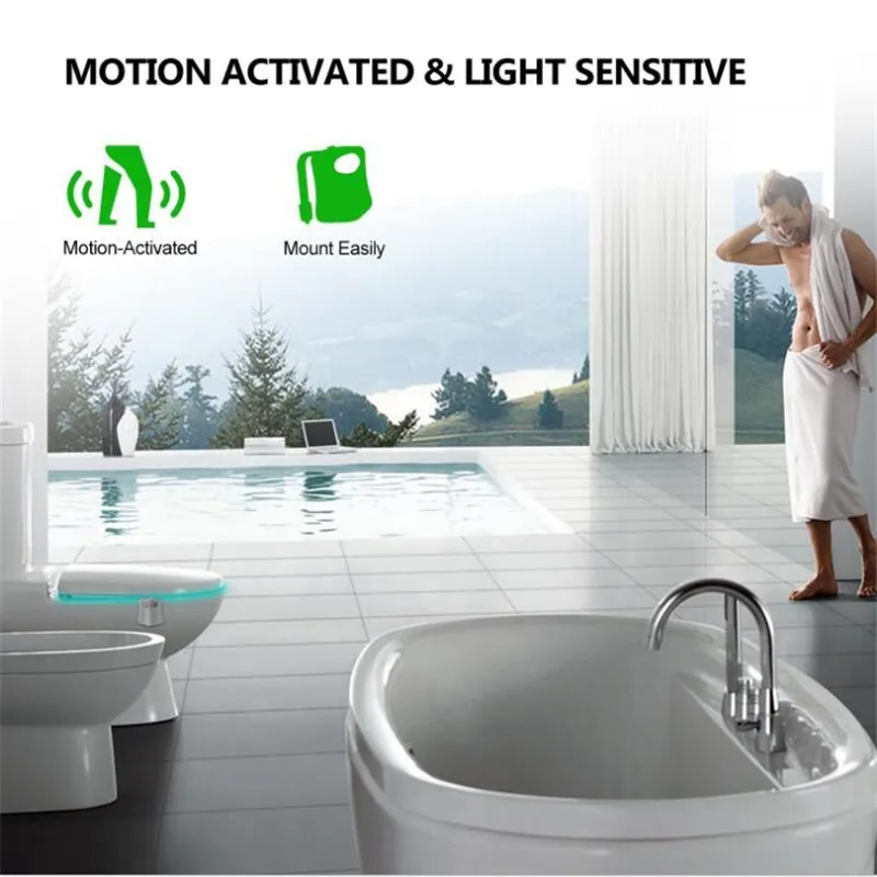 Инфракрасный PIR движения Сенсор свет в ночь Беспроводной детектор Light control авто