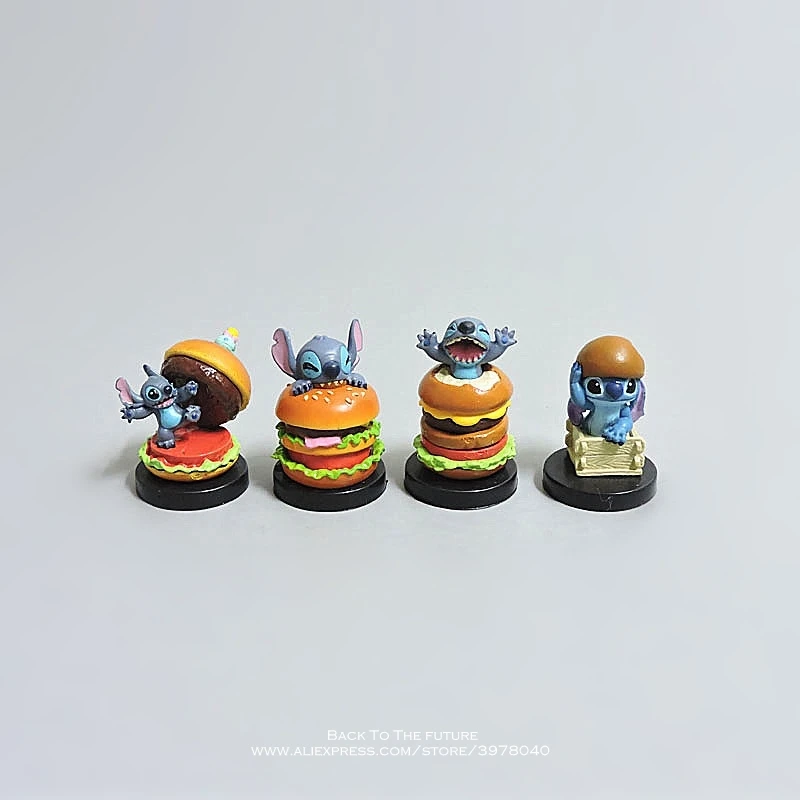 Фигурки Дисней Лило и Стич 11 шт./компл. 3-4 см экшн-фигурки осанка коллекция