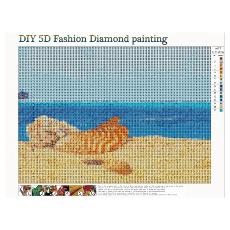 5D DIY алмазная живопись художественное Рисование рукоделие алмазная живопись наборы для вышивки крестом - Цвет: WK0595C