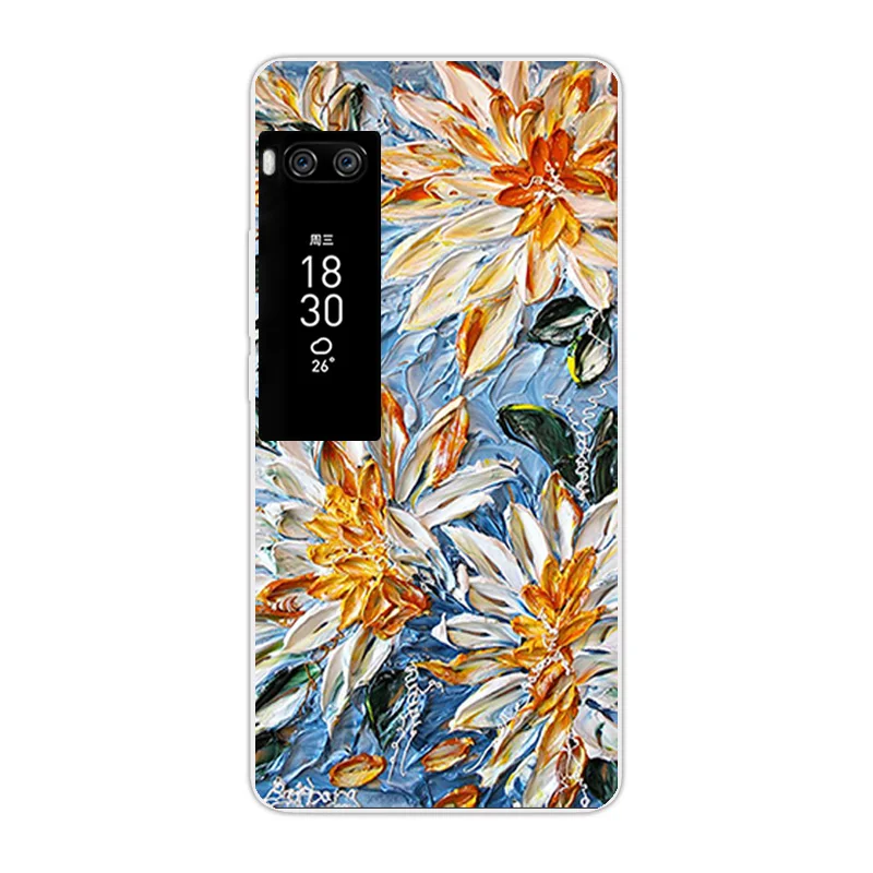 Для Meizu Pro 7 мягкий силиконовый тонкий ТПУ задняя крышка Защитный Ультра тонкий Fundas 5,2 дюймов для Meizu Pro 7 PRO7 деревянные телефонные чехлы - Цвет: 34