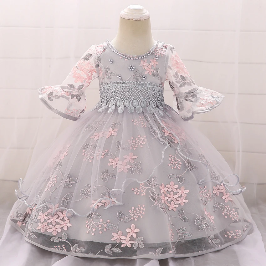 Новинка лета 2019 платье для маленьких девочек с вышивкой vestido infantil Одежда