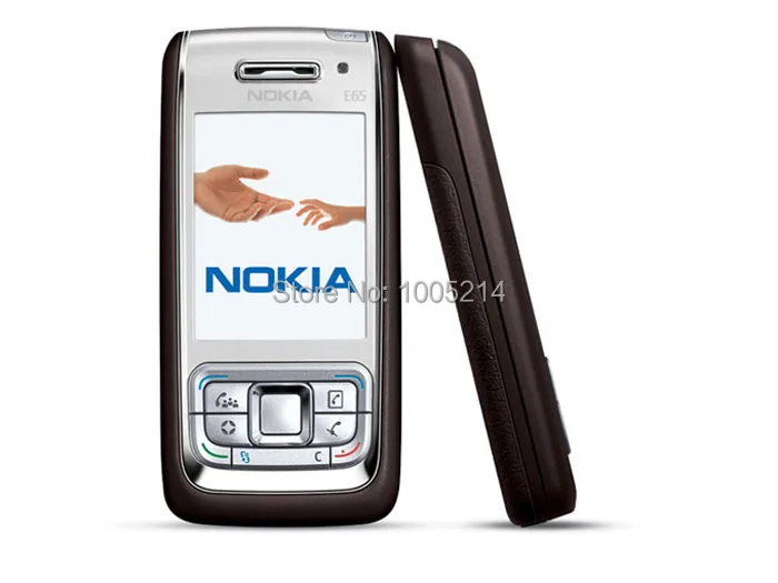 E65 Восстановленный Nokia E65 мобильный телефон разблокированный телефон Gsm сотовый телефон Quadband 3g мобильный телефон