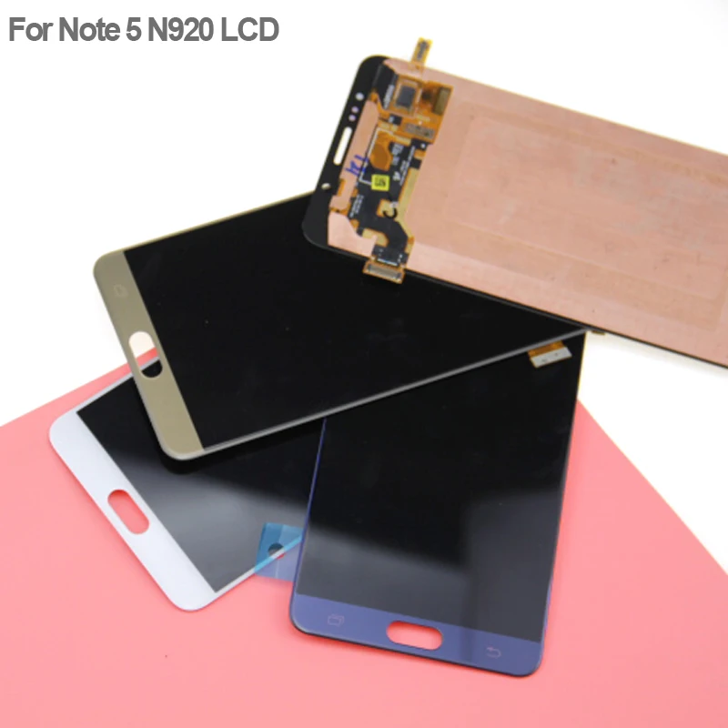 Активно-матричные осид экран Замена для SAMSUNG Galaxy Note 5 SM-N920F N920 N920F ЖК-дисплей