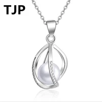 lovely lantern shaped pendants necklace for women wedding fashion silver plated necklace jewelry for girl birthday