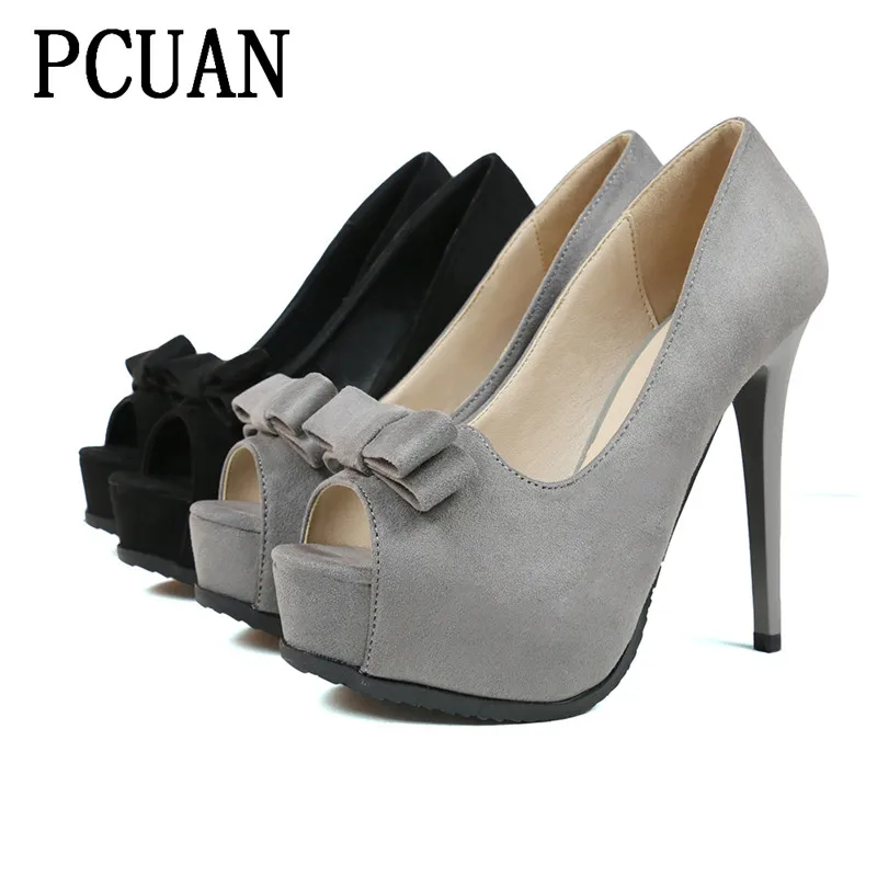 Модная женская обувь на водонепроницаемой платформе для ночного клуба пикантные