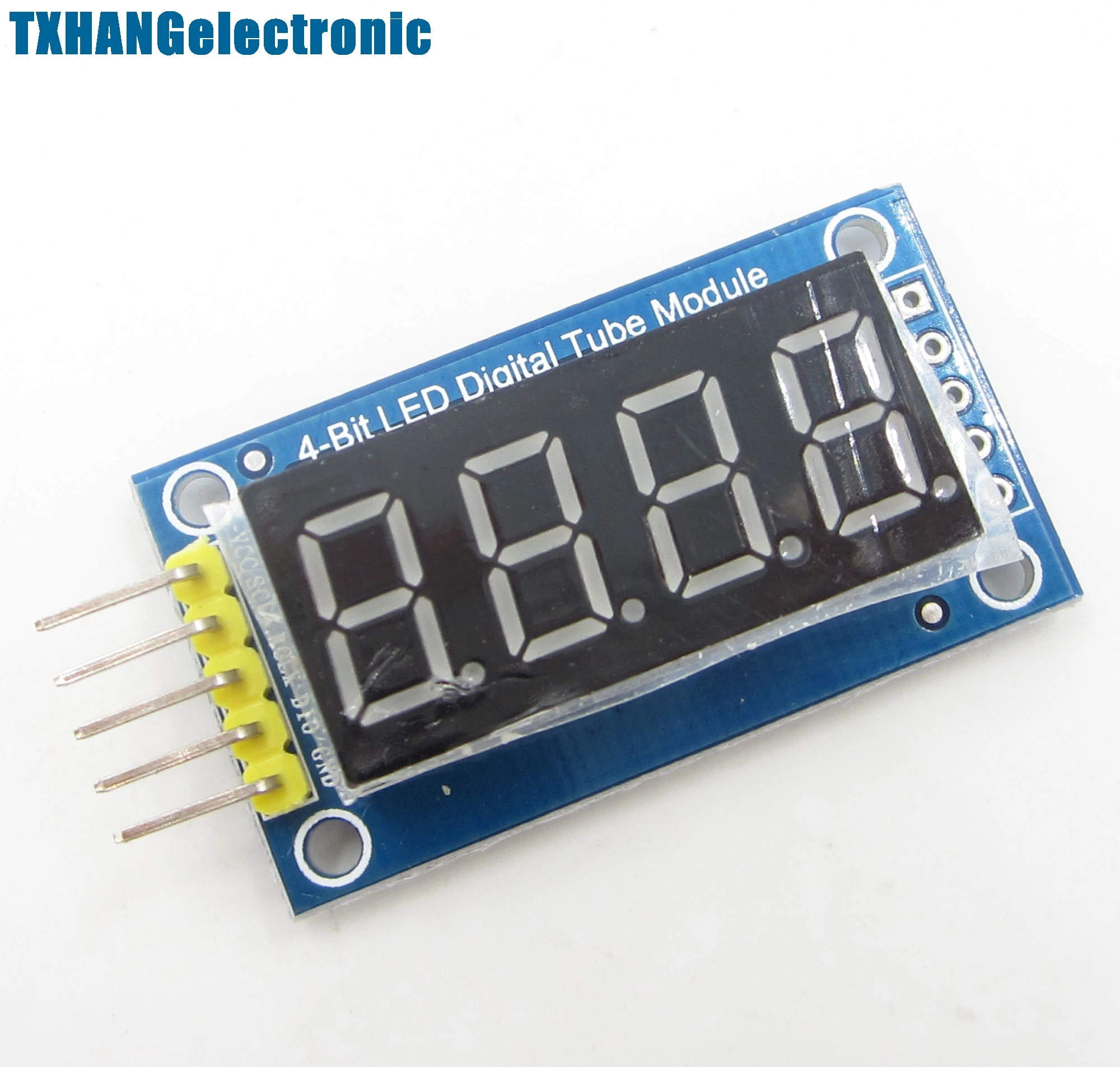 4 бит светодиодный цифровой модуль дисплея четыре последовательных модуля 595