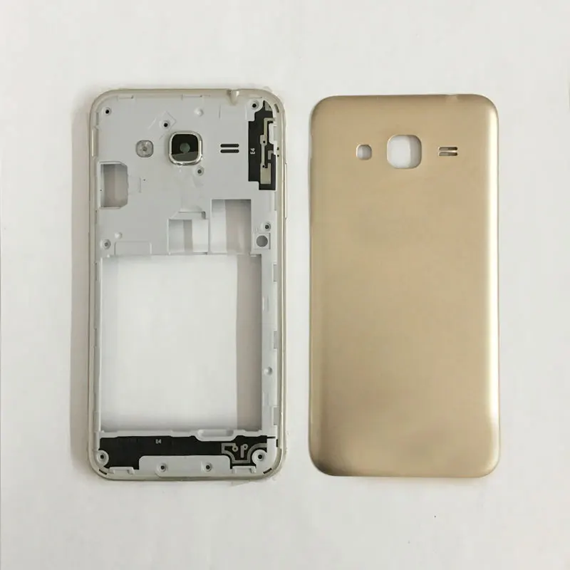 Для samsung Galaxy J3 j300 J320 J320F 2016 Ближний рамку рамка сзади Корпус задняя пластина + чехол