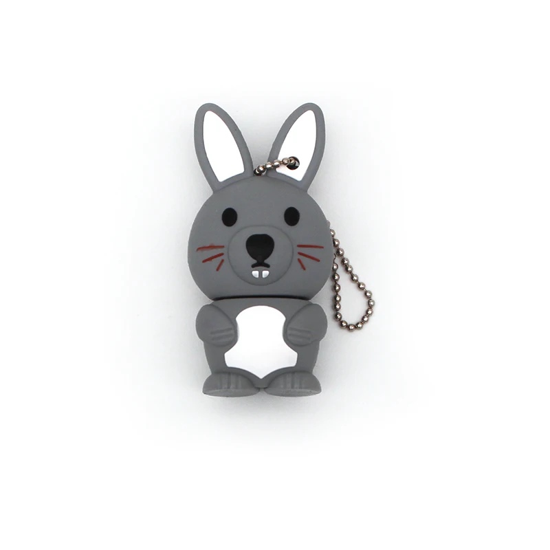 Модный креативный флеш-накопитель с изображением кролика USB карта памяти милый Usb