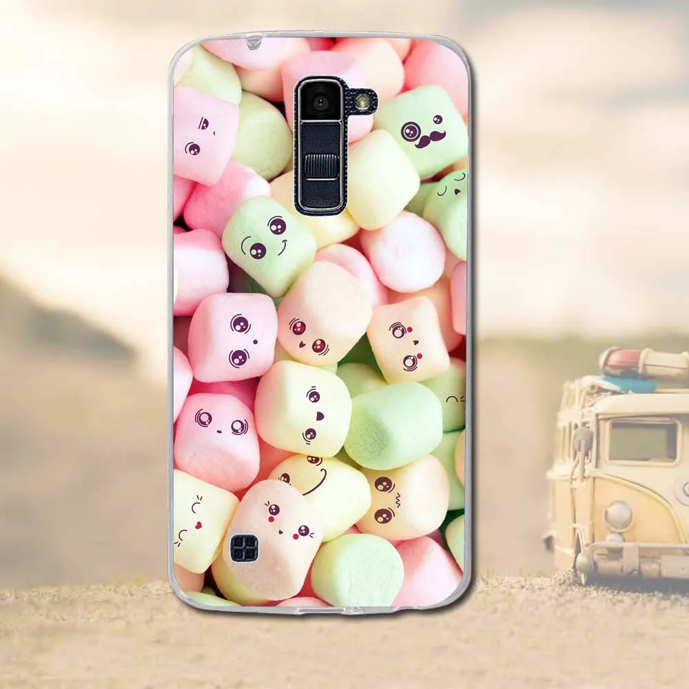 Для LG K10 Обложка мягкая TPU чехол для телефона LTE k420n K430 K430DS случаях Силиконовая