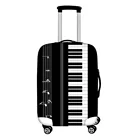 Дорожный утолщенный Эластичный Защитный чехол для багажа FORUDESIGNS 2019, чехол для чемодана с пианино-ключами, подходит для аксессуаров для путешествий 18-30 дюймов