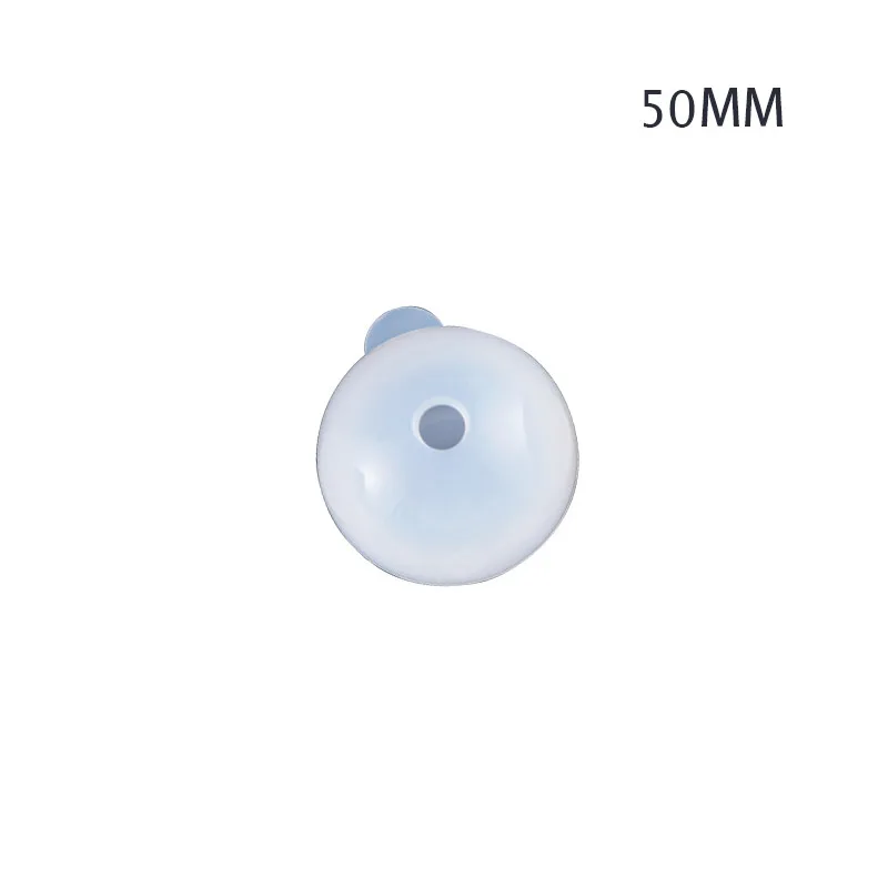 Round Ball Shape Silicone Mold DIY Crystal Drop Glue Wax Mold Soap Handmade Craft Decor Tool Pendant Ornaments Making Mould - Цвет: 50