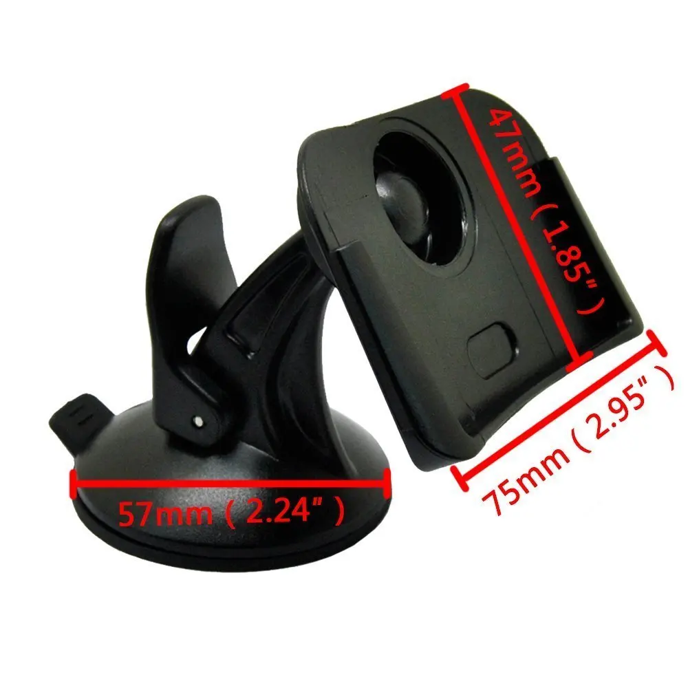 Car Windscreen Windshield Suction Cup Mount Holder Cradle Compatible for GPS Tomtom (One XL or XL-S XL-T) Black | Электроника