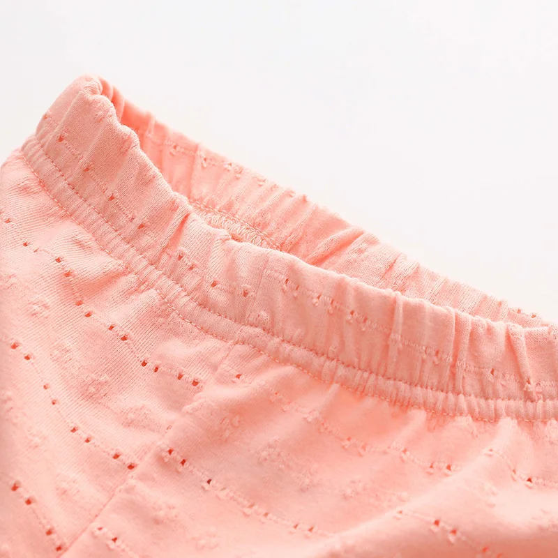 Летние леггинсы принцессы штаны для девочек детская одежда до колена Детские