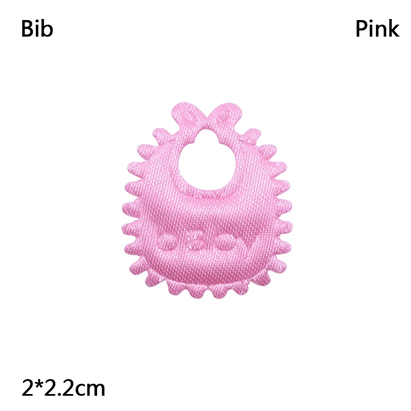 pink apron 100 шт розовый синий стол Конфетти Дети День рождения медведь следа соска разбрызгивает детский душ мальчик девочка украшение - Цвет: pink apron